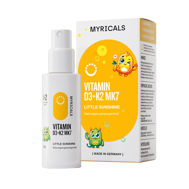 LITTLE SUNSHINE - Vitamin D3+K2 for Kids
